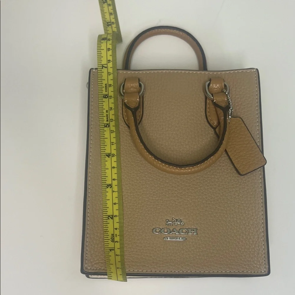 Coach Tan Mini Tote - Picture 12 of 14